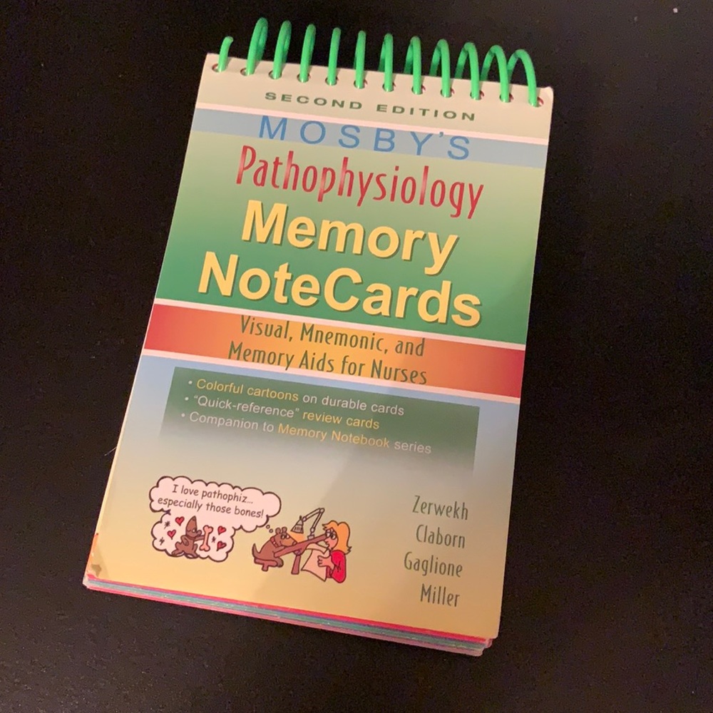 Mosby's Pathophysiology Memory Notecards
